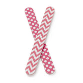 Lime à Ongles Doublée Lime à Ongles Naturelle et Artificielle Double Face Grain Moyen Forte Robuste Salon de Manucure Professionnel Pédicure 2 Pièces