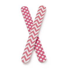 Lime à Ongles Doublée Lime à Ongles Naturelle et Artificielle Double Face Grain Moyen Forte Robuste Salon de Manucure Professionnel Pédicure 2 Pièces