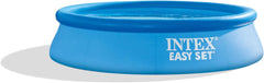 Piscină gonflabilă INTEX 28106EH Easy Set 2,4 m x 61,0 cm - Material anti-perforare - Umflare rapidă - Capacitate 513 galoane - Adâncime apă 45,7 cm