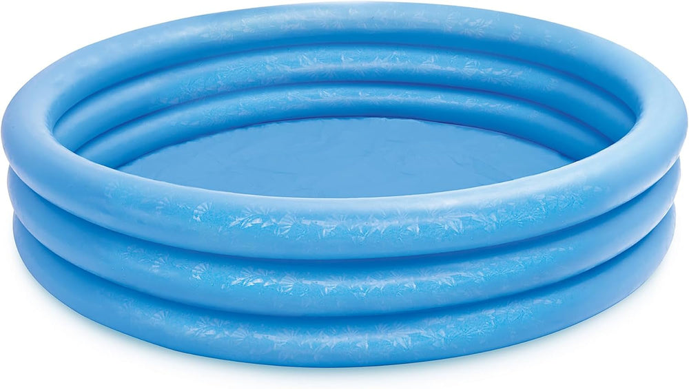 Intex 58426NP - Piscină gonflabilă Crystal Blue, Vinil, Albastră, 147x33 cm