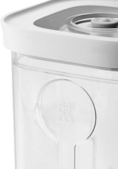 Boîte ZWILLING FRESH & SAVE CUBE, Taille 2M, Boîte de Rangement Modulaire et Empilable, Rangement Hermétique et Vidable, Passe au Lave-Vaisselle, Boîtes de Conservation Alimentaires Transparentes Naty Shop