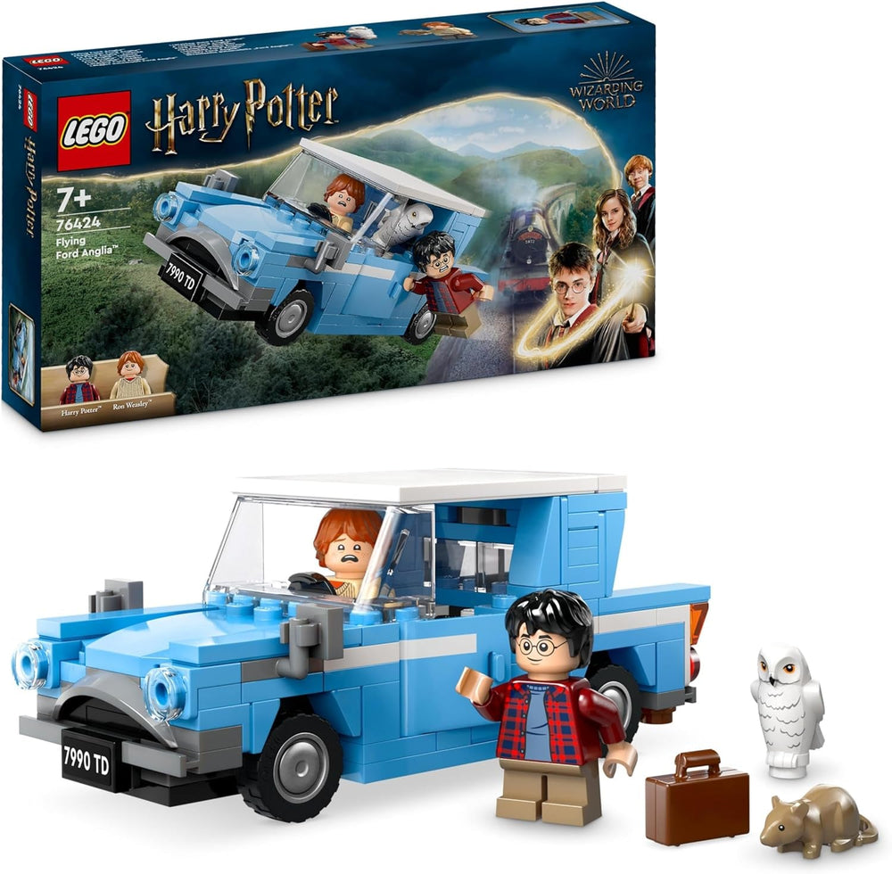 LEGO Harry Potter Flying Ford England Voiture de construction pour enfants Cadeau pour garçons, filles et tous les fans à partir de 7 ans 2 mini figurines comprenant le jeu de rôle Ron Weasley 76424 Jeux de construction Besuche den LEGO-Store Default Title