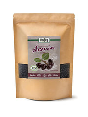 Fruits d'aronia bio Biojoy (1 kg), séchés et entiers (Aronia melanocarpa) Produits déshydratés Naty Shop 1 kg (1 paquet)
