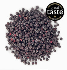 BRIX Myrtilles lyophilisées | Myrtilles naturelles séchées 95 g | Grand prix du goût pour les canneberges séchées | Sans OGM, sans gluten, végétalien, vitamines retenues Naty Shop Produits déshydratés