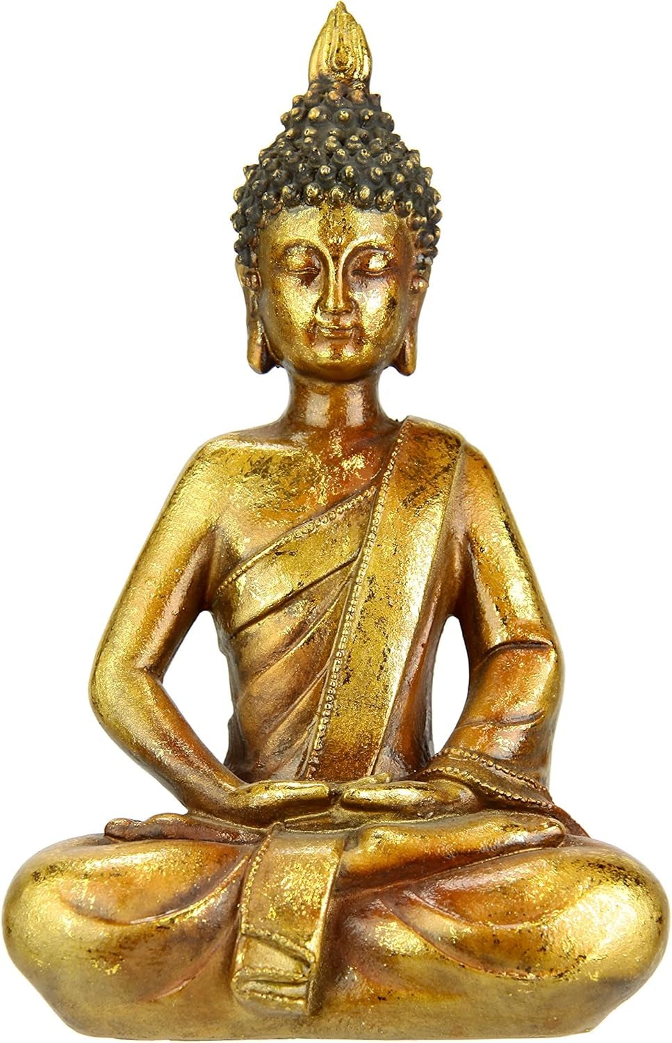 Figure de Bouddha méditer assis statue figures sculpture buste statue ornement figure de Bouddha Feng Shui décoration jardin terrasse balcon décoration statue de Bouddha accessoire de maison sculpture de Bouddha figure de jardin Statuettes et sculptures Naty Shop Aur Asesarea