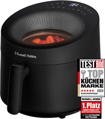 Russell Hobbs Airfryer, 5 litres, 10 programmes, fenêtre de visualisation Naty Shop Appliances Noir