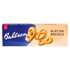Pâte feuilletée Bahlsen - Paquet de 12 - Pâte feuilletée caramélisée en forme de bretzel (12 x 100g)