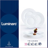 Service de table, blanc, 18 pièces, 00116