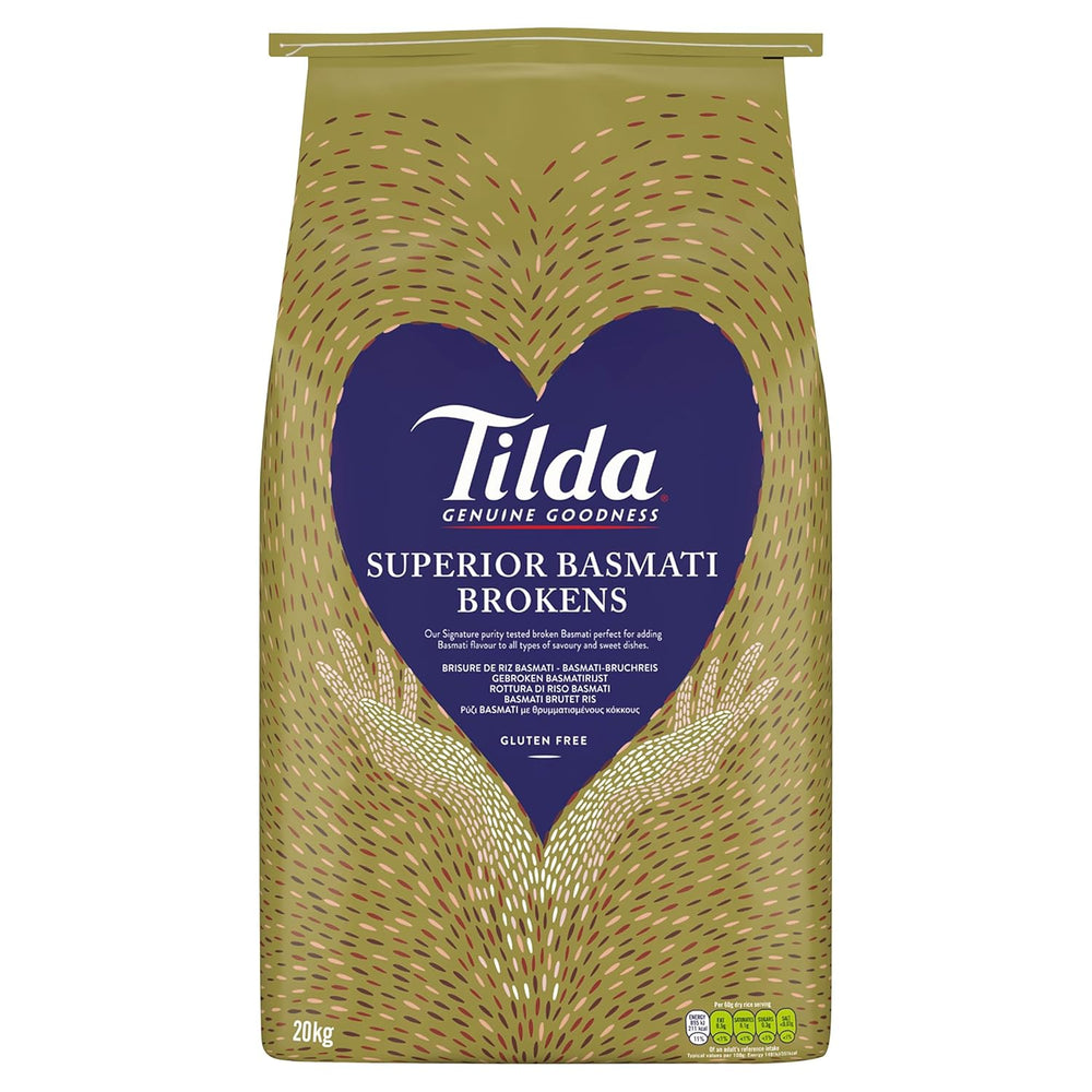 TILDA - Riz Basmati brisé - (1 x 20 kg)