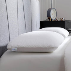 Oreiller TEMPUR-PEDIC Symphony En mousse à mémoire de forme, Luxueux, Doux, Standard, Blanc Oreillers standards Naty Shop 2018