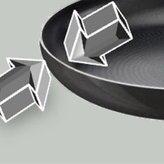 Tefal D52606 Resist, revêtement antiadhésif titane Casseroles et poêles Naty Shop