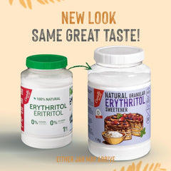 Natürliches Erythrit - Kristallzucker | 10G = 7G Zucker | Ingrédients naturels - 0 calories - 0 indice glycémique - Keto et Paleo - 0 netto-khlenhydrate - Kein GVO - Castello depuis 1907-1Kg Édulcorants Naty Shop