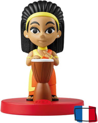 Figure sonore - Musique africaine : personnage sonore pour conteurs, incl. 1x figurine sonore, mode d'emploi, adapté aux Little Kid, Kid, dimensions : 5x5x6,5 cm Jucarii Bebe Naty Shop Titre par défaut