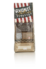 Grains Avanti Espresso Julietta, 1 paquet (1 x 1 kg) | Café expresso en grains 1 kg, forte et faible acidité | Torréfaction fine au tambour avec grains d'espresso Arabica et Robusta