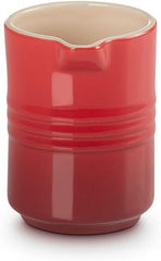 Cană de lapte din gresie Le Creuset, 150 ml, roșu cireș, 91051700060099