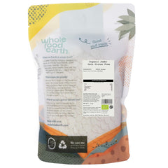 Gruau géant biologique Wholefood Earth, sans gluten – 3 kg | Sans OGM | Végétalien | Riche en fibres | Certifié biologique