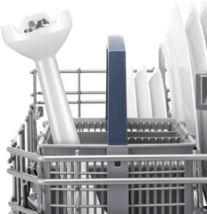 Bosch Stabmixer Clevermixx MSM14000, Abnehmbarer Mixfuß, Ergonomischer Griff, Leichtes Gehäuse, 4-Klingen-Messer, Einfache Reinigung, 400 W, Blanc/Rot Kitchen Naty Shop