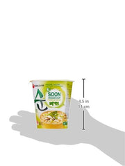 Nong Shim - Instant Cup Nudeln Suppe Soon Veggie - Multipack (12 X 67 GR)