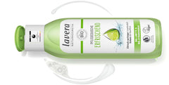 Lavera, Gel douche rafraîchissant au citron vert bio, 250 ml Douche et bain Naty Shop