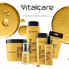 | Nutritive - masque capillaire nourrissant et régénérant, traitement pour cheveux secs et brillants, aux céramides végétales et panthénol, masque capillaire Naty Shop 25 ml