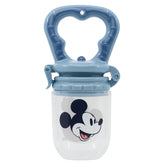 Tataway Disney Mickey Mouse Sucette aux fruits pour bébé en plastique sans BPA avec fonction d'étouffement, lavable et réutilisable