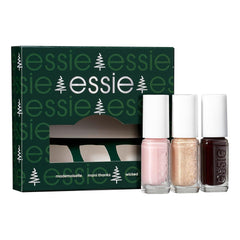 Kit Essie Mini Trio XMAS, non. 13 Mademoiselle + non. 49 Wicky + non. 570 Mani Merci, 3 x 15 ml