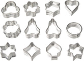 Set de forme pentru biscuiți Zenker 7733, 12 piese, patiserie