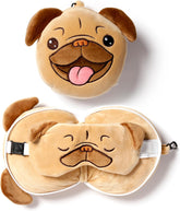 Oreiller Puckator, Polyester Élasthanne, Multicolore, Oreillers de Voyage Taille Unique Naty Shop Titre par Défaut