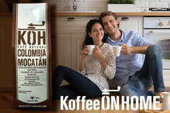Kaffee Kolumbien Mocatán – Ganze Bohnen – 100 % Arabica – Mélange naturel – Arôme fruité – Spécialité d'origine unique – 500 g de café