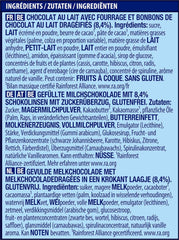 NESTLÉ SMARTIES Easter Friends, figurines sur le thème de Pâques, en chocolat au lait fin fourré crémeux et mini lentilles colorées au chocolat SMARTIES, 1 paquet (1 x 65g)