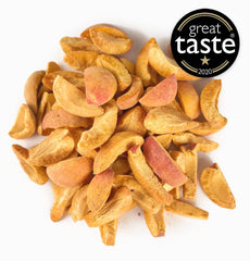 Abricots lyophilisés BRIX | Abricots secs naturels 85 g | Great Taste Award pour les fruits secs, séchés | Sans OGM, sans gluten, végétalien, vitamines conservées Naty Shop Produits déshydratés