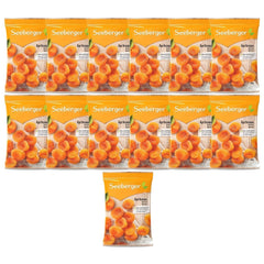 Abricots Seeberger : Abricots extra gros, mûris au soleil et orange vif - goût sucré et fruité - sans sucre - séchés - dénoyautés, végétaliens (1 x 125g) Naty Shop Produits déshydratés
