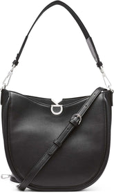 Sac bandoulière Calvin Klein Sac bandoulière Crisell Crescent Sacs Femme Naty Shop Noir/Argent