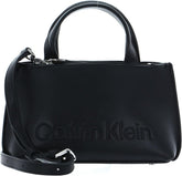 Calvin Klein Ladies Ck Set Mini Tote K60k610167 Sac fourre-tout Femme Sacs Naty Shop Noir (Ck Black)