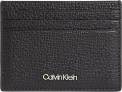 Calvin Klein MINIMALISM CARDHOLDER 6CC Portefeuille pour homme, Noir (Ck Black), OS Portefeuille pour homme Naty Shop Default Title