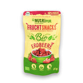 Fraises lyophilisées bio : 70g de fraises séchées pour smoothie bowls, muesli, porridge toppings - Baies lyophilisées sans sucre ajouté - Fraises lyophilisées - Fruits NutriPur Produits déshydratés Naty Shop Titre par défaut