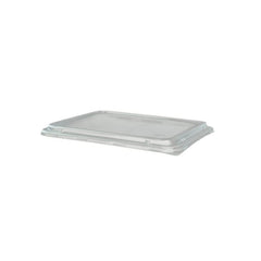 Caserola Termo 2 compartimente si Capac Transparent, Set 10 bucati Catering Nati Shop
