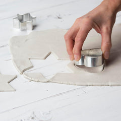 Emporte-pièce Kaiser original 2300612867, pour décorer des biscuits, biscuits, fondants, plaque d'acier, argent