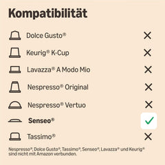 par Amazon Starke Pads, conçus pour les machines Senseo, 36 pièces (1 paquet de 36 pièces) – Certifié Rainforest Alliance