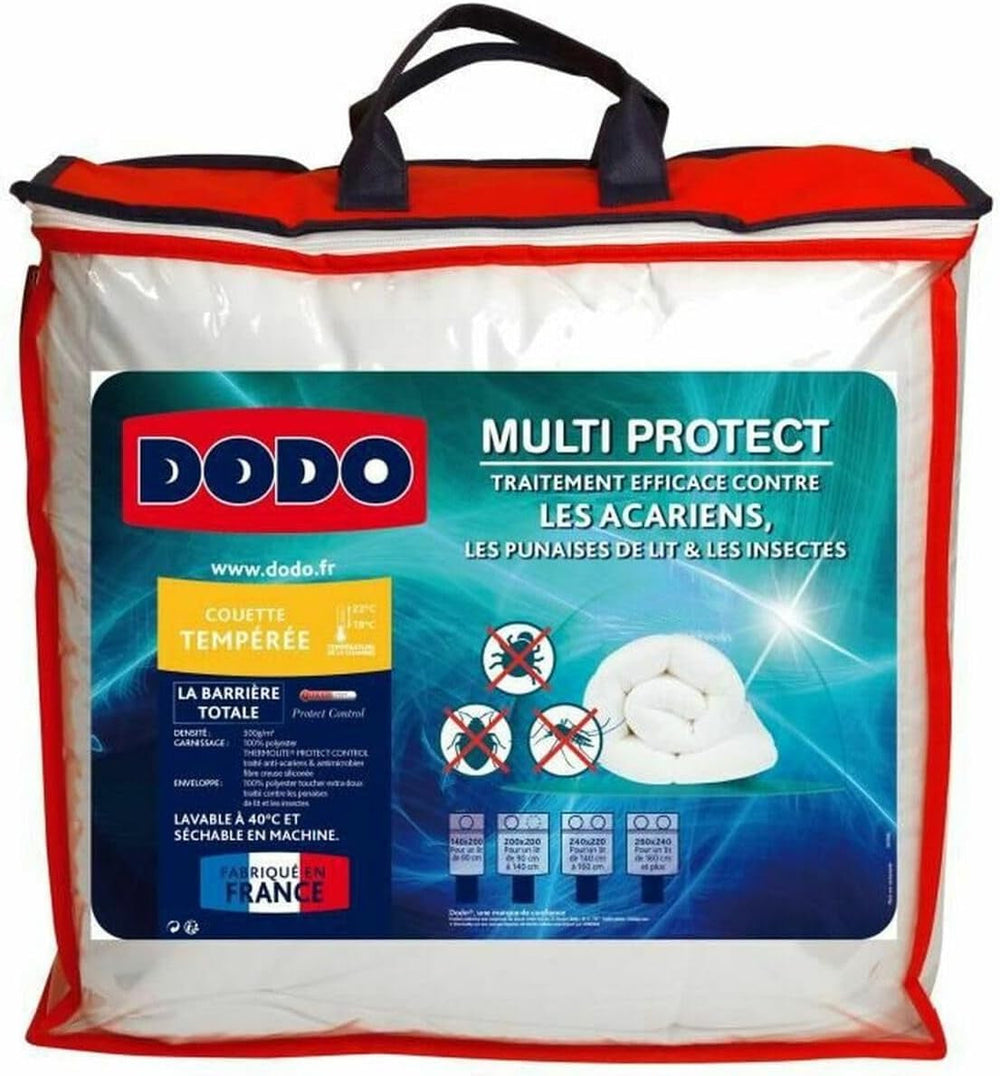 Couette simple DODO 140 X 200 Cm, multi-protection, douce et protectrice, lavable en machine à 40°C Couettes et couettes Naty Shop 140/200