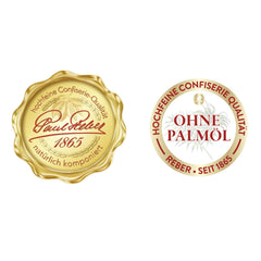 Rebel, Duet Mozart Kugeln, pack de 2, boules Mozart au chocolat noir fourrées à la pistache et pâte d'amande, nougat aux amandes et noisettes, 40g (2 boules Mozart)