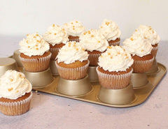 Zenker, moule à muffins diamètre Ø 7 cm, MOJAVE GOLD Moules et plaques à pâtisserie Naty Shop