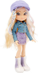 Unique Eyes, Kollektion Girly, Puppe 25 cm – Rebecca, mit ihrem Augen, mit Kleidung, Spielzeug für Kinder ab 3 Jahren, MYM122