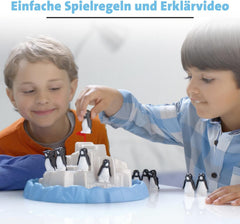 Ravensburger 21325 - Plitsch Platsch Penguin - distracție excelentă cu factor de dexteritate pentru copii și adulți - clasic pentru 1 până la 5 jucători cu vârsta de 4 ani și peste - cadouri de ziua de naștere