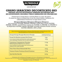 - Buchweizen geschält biologique 5 Kg - Getreide, nicht wärmebehandelt, aus biologischem Anbau, Forfait Confort