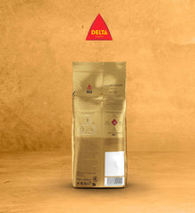 Delta Cafés - Kaffeebohnen Gold - 2 paquets de 1 kg - Intensité 12 - Vollmundige Arabica-Röstkaffebohnenmischung - Sehr spiceisch mit Noten von Honig und Reifen Früchten