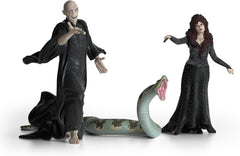 Schleich 42684 Lord Voldemort, Nagini & Bellatrix Lestrange, Dès 6 ans, HARRY POTTER - figurine de jeu, 21 X 16 X 18 cm Figurines Naty Shop Titre par défaut