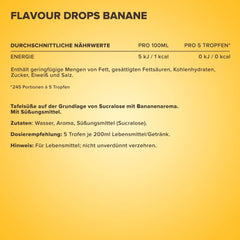 Gouttes aromatisées Ironmaxx - Sans calories et sans sucre, 50 ml Arômes Naty Shop