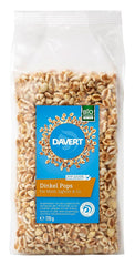 Davert Dinkel Pops 170G – Aromatische Aufgepuffte Dinkelkörner, Luftig Leicht Und Fein Röstig Im Geschmack – 100% Davert Bio-Qualität (1 X 170G) Cereale Naty Shop Titre par défaut