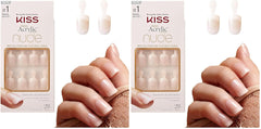 Kiss Nude Nails Amazing Nails (Pack de 2)
